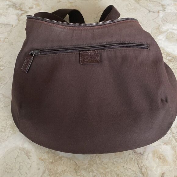 Gucci GG Monogram Canvas & Leather Hobo Bag - Picture 11 of 15